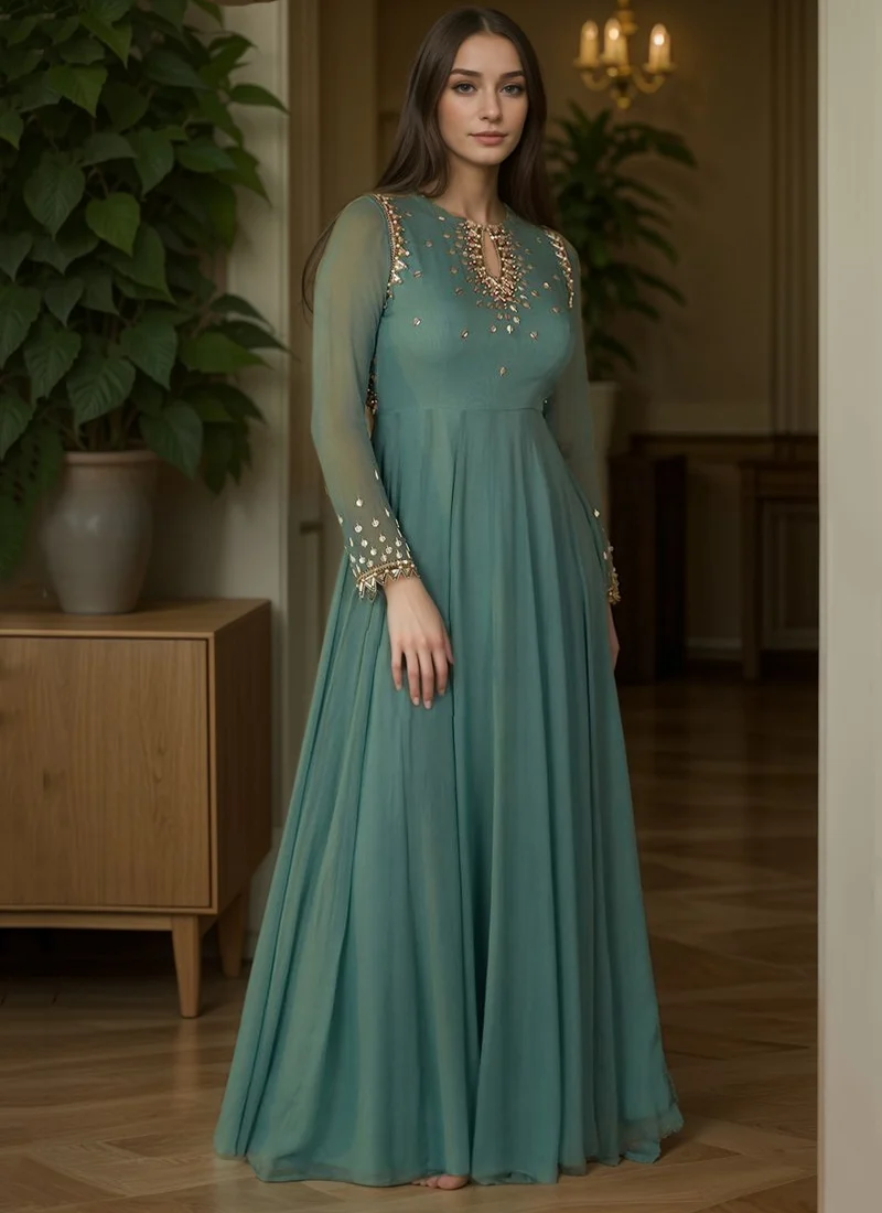 Luxury Designer Anarkali Dress